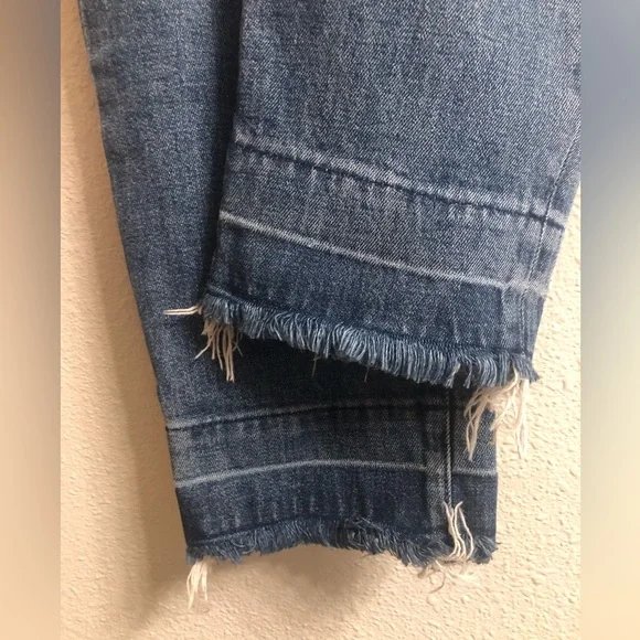 Le Boy Wide Release Hem Jeans in Klinedale - Picture 10 of 10